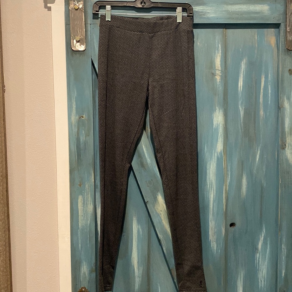 Thick black.grey leggings